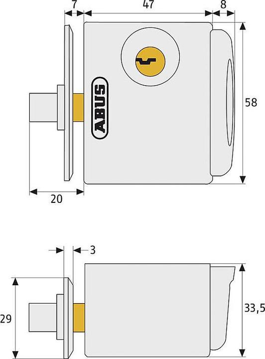 Produktbild Abus FTS3002 S AL0125