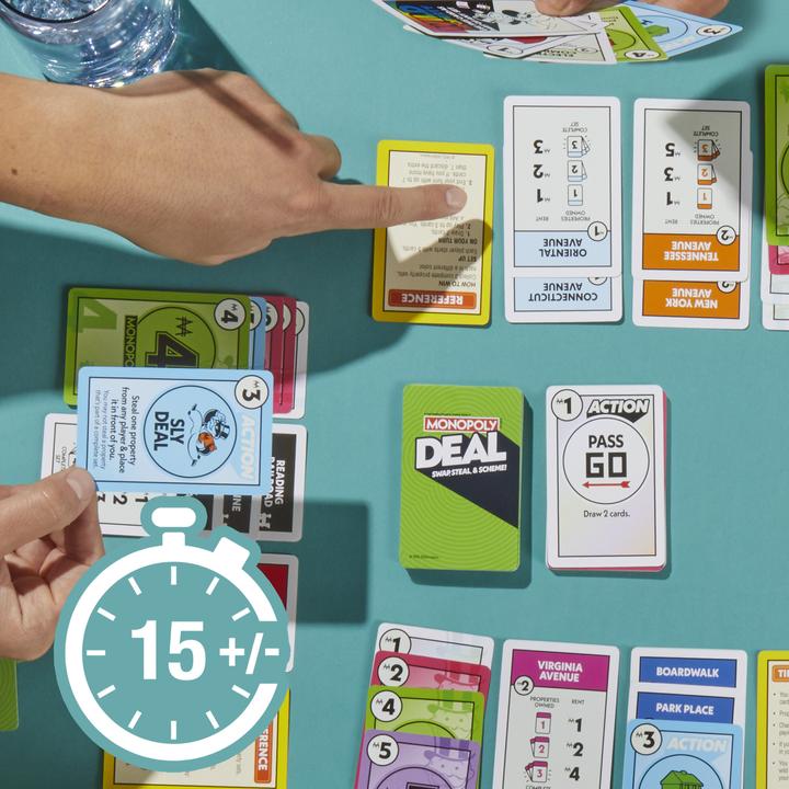 Actual product image Monopoly Deal Refresh (German)
