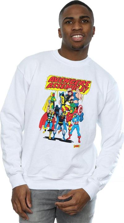 Actual product image Mens Avengers Assemble Sweatshirt (L)