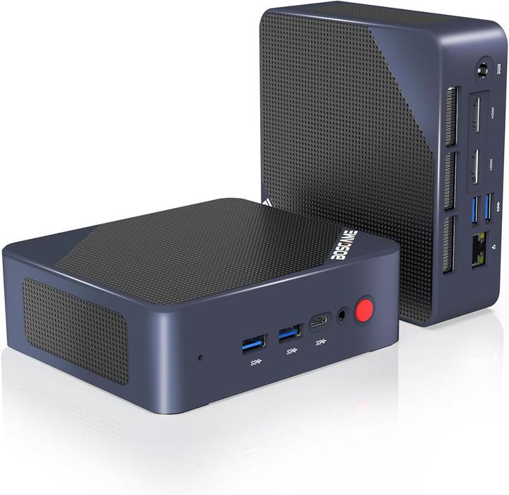 Produktbild Bosgame Mini-PC mit Intel Alder Lake-N95 Prozessor (8.19 GB, 268.44 GB)