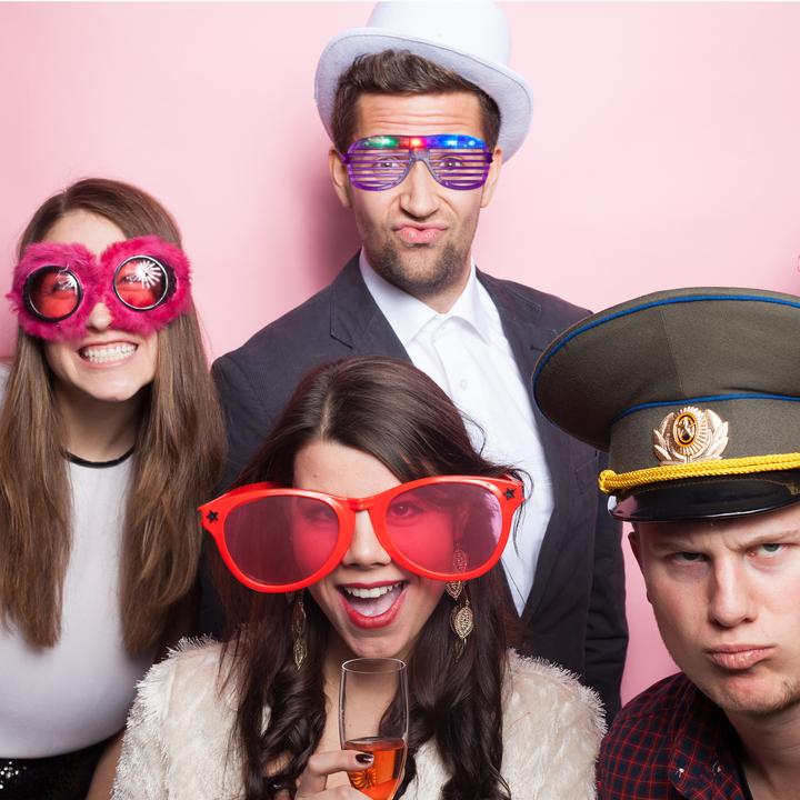 Actual product image Relaxdays 10x LED glasses