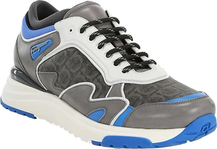 Image du produit Salvatore Ferragamo Leather Logo Sneakers (45)