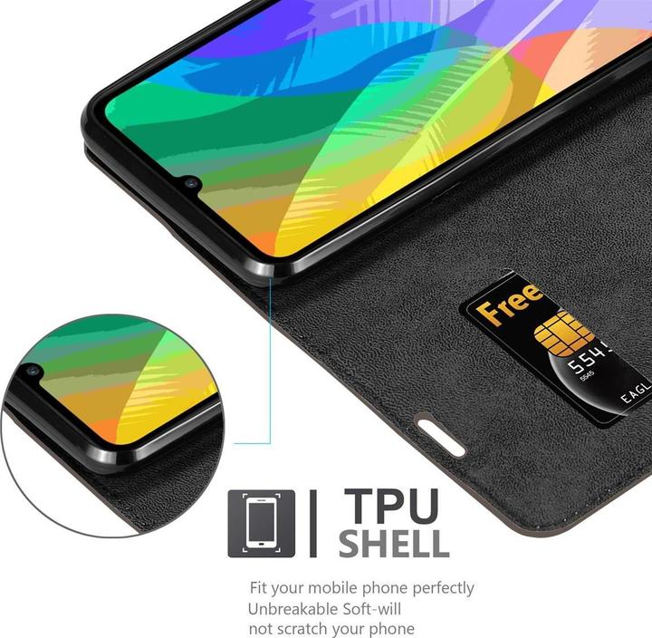 Actual product image Cadorabo Book Invisible Magnet Cover (Huawei Y6p)