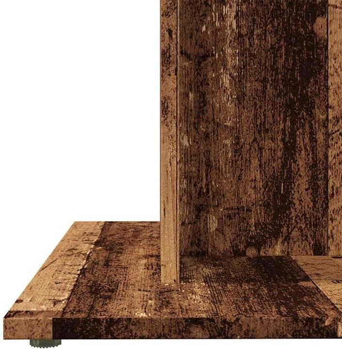 Actual product image VidaXL Esstisch Küchentisch Esszimmertisch Speisetisch Tisch Altholz-Optik (80 x 80 x 75 cm)