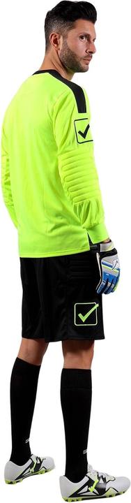 Actual product image Givova goalkeeper long sleeve jersey and shorts set hyguana (M)