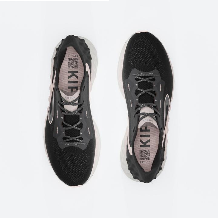 Actual product image Kiprun KS900.2 Women's running shoes - Black/pink (36)