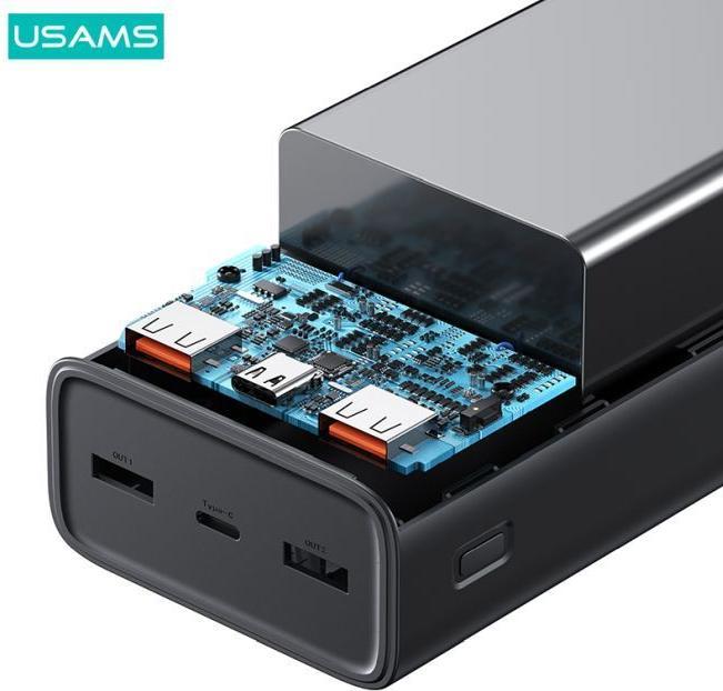Actual product image Usams Yattu Series (30000 mAh, 65 W, 111 Wh)