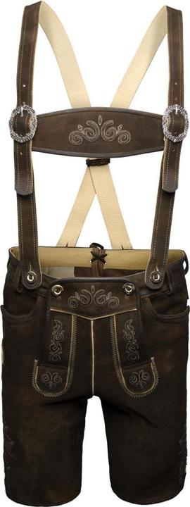 Immagine prodotto Maddox Pantaloni in pelle Rafael Antique Nut, corti, marroni (50)