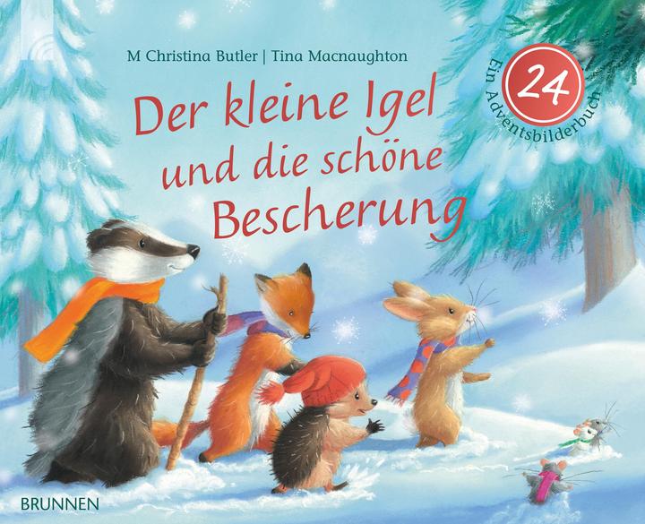 Produktbild Der kleine Igel und die schöne Bescherung (Deutsch, Tina Macnaughton M Christina Butler, 2022)