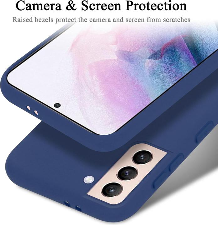 Immagine prodotto Cadorabo Copertura della cassa del silicone liquido TPU (Samsung Galaxy S21+)