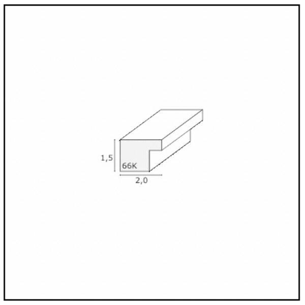 Produktbild Deknudt Bilderrahmen S66KH1 P1 (13 x 18 cm)