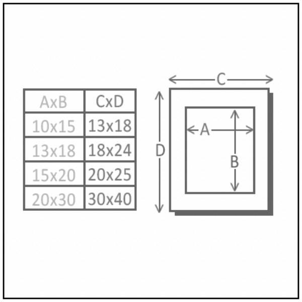 Produktbild Deknudt Bilderrahmen S66KH1 P1 (13 x 18 cm)