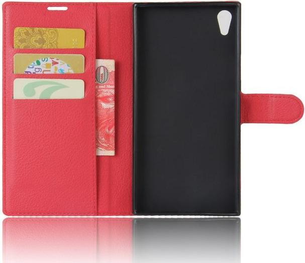 Actual product image MU Classic Leather cover with litchite texture (Sony Xperia XA1 Ultra)