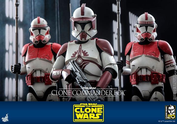 Produktbild Hot Toys Star Wars: The Clone Wars figurine 1/6 Clone Commander Fox 30 cm