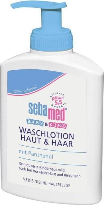 Produktbild Sebamed Sebmed, Haut- und Haarwaschlotion für Säuglinge und Kinder, 200 ml