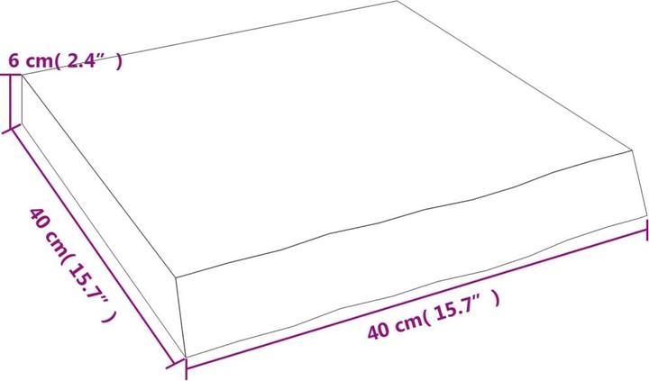 Immagine prodotto VidaXL Emerald (40 x 40 x 6 cm)