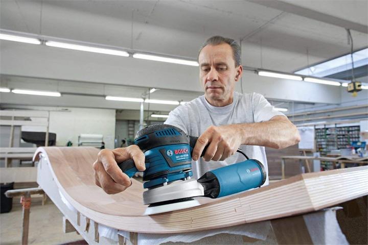 Produktbild Bosch Professional GEX 125-150 AVE Set inkl. L-BOXX (Exzenterschleifer, 400 W)