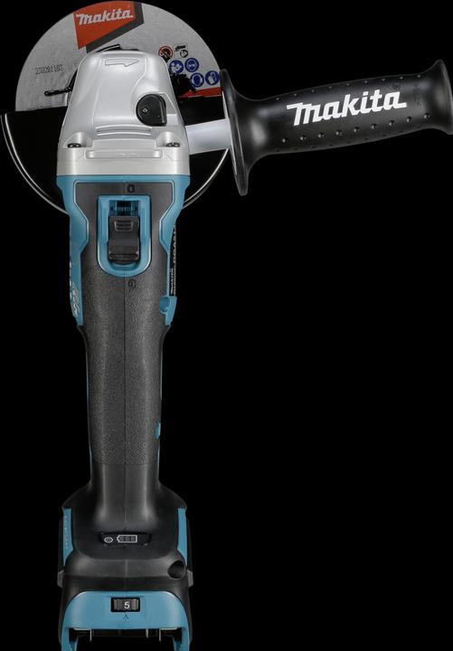 Actual product image Makita DGA517ZJ Battery angle grinder in Makpac (125 mm)