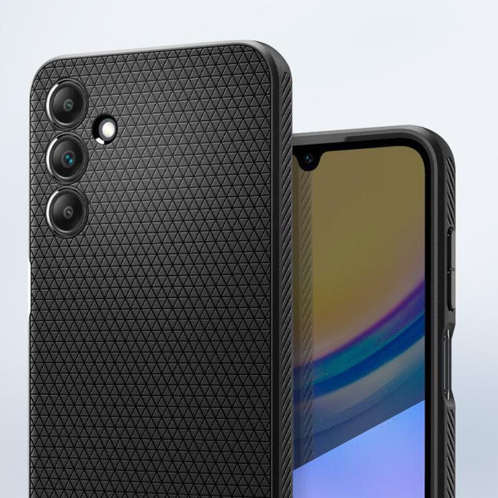Produktbild Spigen Liquid Air Sam A15 4G/5G czarny/matte black ACS07246 (Samsung Galaxy A15)