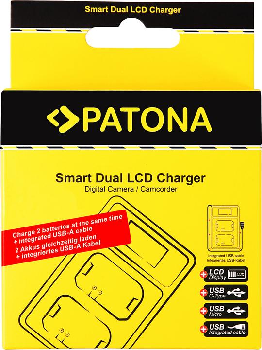 Produktbild Patona Smart Dual (Kamera Akku Ladegerät)