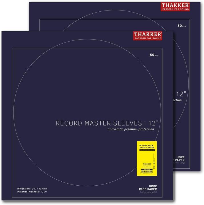 Produktbild Thakker Record Master Sleeves (Platten)