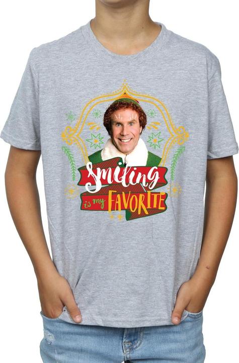 Actual product image Elf Boys Buddy Smiling T-Shirt (116)