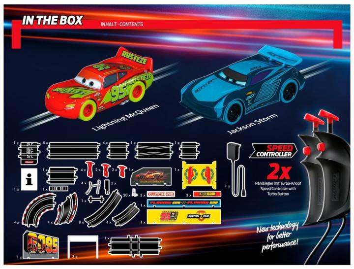 Actual product image Carrera GO... - Disney-Pixar Cars - Glow Racers