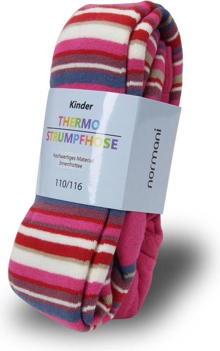 Image du produit Normani Collants thermiques rayés pour enfants (86/92)