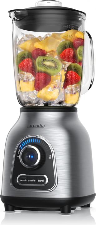 Actual product image Arendo Stainless steel stand mixer 1400 W, power mixer, 1.75l glass container, blender, high-performance (1400 W)