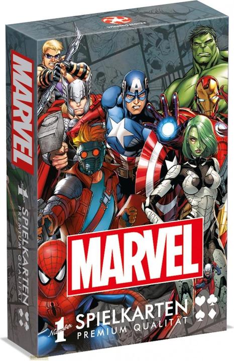 Immagine prodotto Winning Moves WIN30638 - Carte da gioco - Marvel Universe, carte da gioco, 2+ giocatori, età 8+ (edizione DE) (Tedesco)