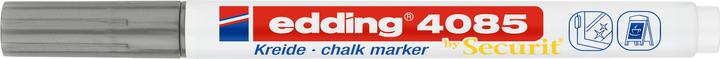 Actual product image Edding Chalk marker 4085 silver (Silver, 2 mm, 1 x)