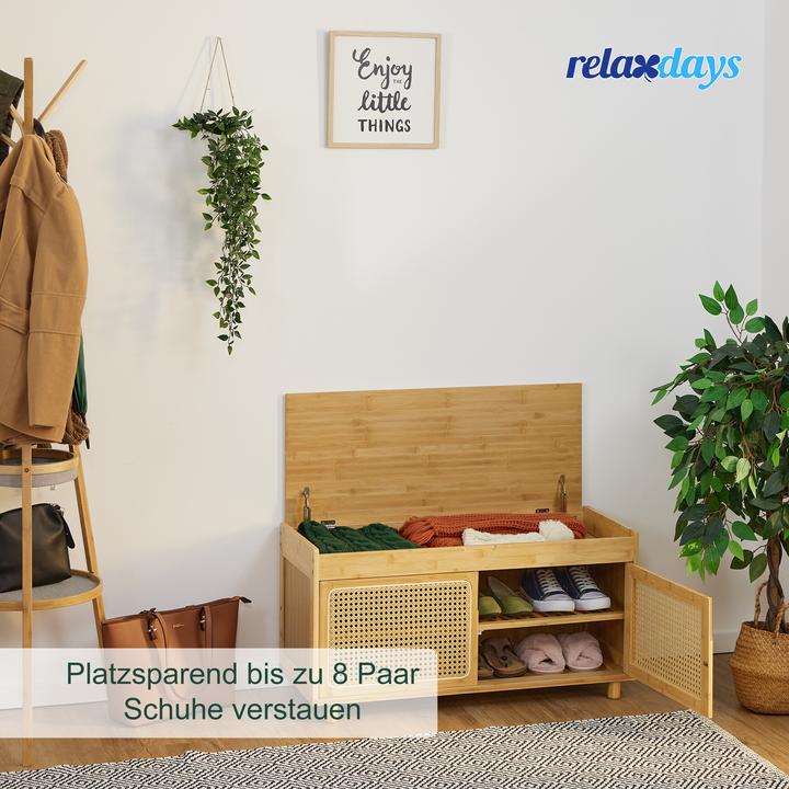 Produktbild Relaxdays Schuhbank (90 x 37 x 45 cm)