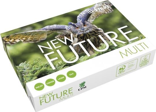 Immagine prodotto UPM Paper Carta multifunzione New Future Multi, A4, 75 g, confezione da 500 pezzi (75 g/m², 500 x, A4)