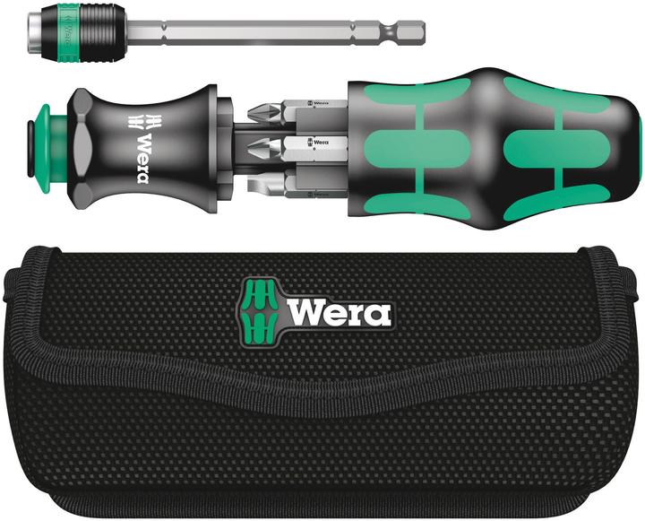 Actual product image Wera Kraftform Kompakt 20 (1.0 x 5.5 mm / 1.2 x 6.5 mm / PZ 1 / PZ 2 / PH 1 / PH 2)