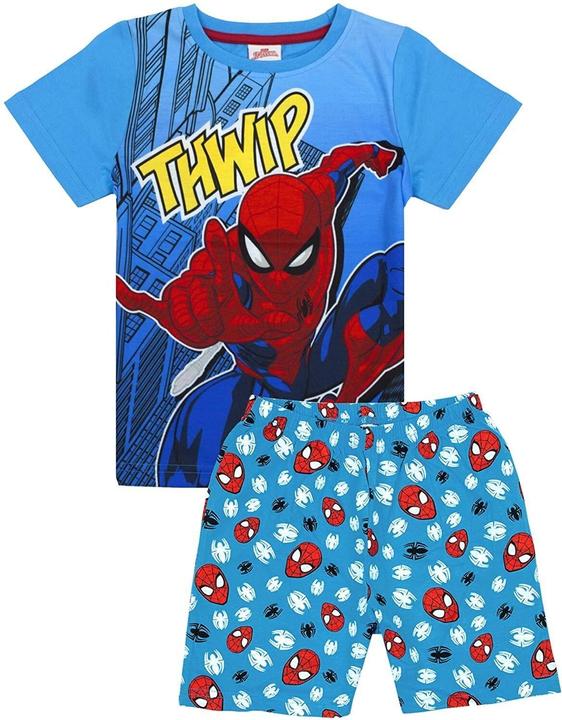 Produktbild Spiderman Thwamm Schlafanzug Mit Shorts Jungen (98)