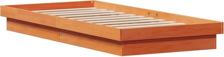 Produktbild VidaXL Bett mit LED-Beleuchtung Kiefer (140 x 200 cm)