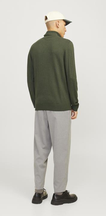 Produktbild Jack & Jones Einfarbig Strickpullover mit Halber Reissverschluss Strickpullover mit Halber Reissverschluss (M)