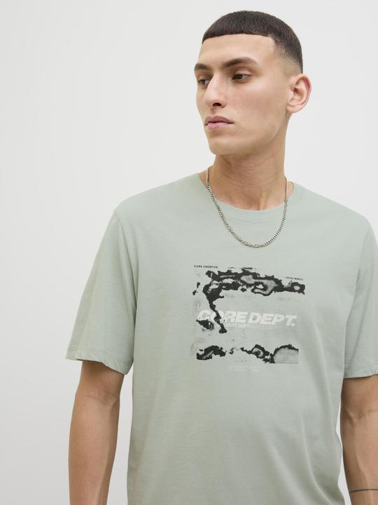 Produktbild Jack & Jones Gedruckt Rundhalsausschnitt T-shirt T-shirt (L)