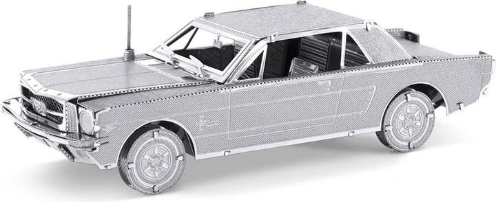 Actual product image Metal Earth 1965 Ford Mustang Coupe Silver Edition