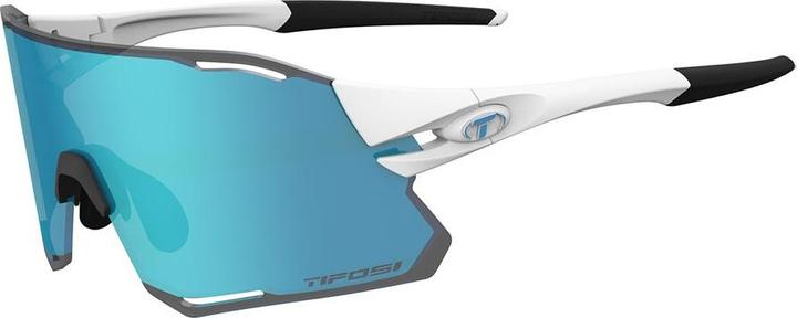 MGA Tifosi Rail Race Clarion Matte white glasses (2 Hand Clarion Blue 14.7% light transmission, 95.6% (Mat White)