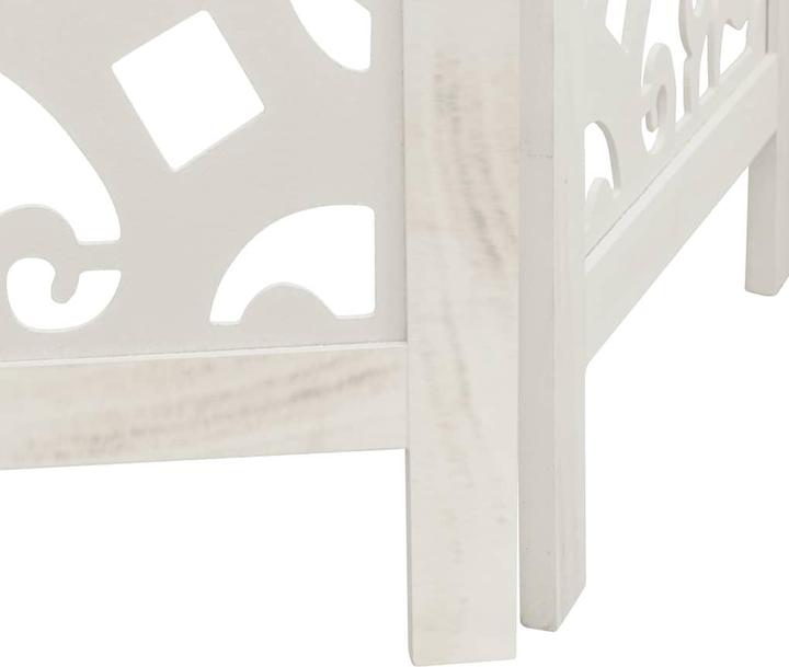 Immagine prodotto VidaXL Parete divisoria per ambienti 6 pezzi in legno massiccio bianco paulownia