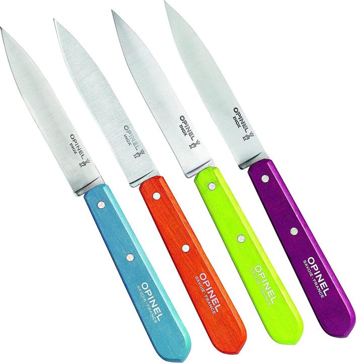 Produktbild Opinel Küchenmesser-Set No. 112 4-teilig farbig (9.50 cm)