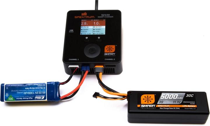Produktbild Spektrum LiPo Akku 5000mah 4S 14.8V Smart LiPo 30C, Hardcase, iC5 (14.80 V, 5000 mAh)
