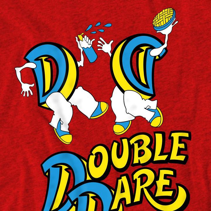 Immagine prodotto double dare Maglietta Logo d' Epoca Adulto Unisex (XXL)