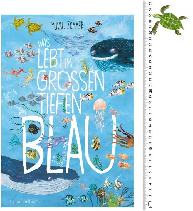 Image du produit Was lebt im grossen tiefen Blau? (Allemand, Yuval Zommer, 2019)