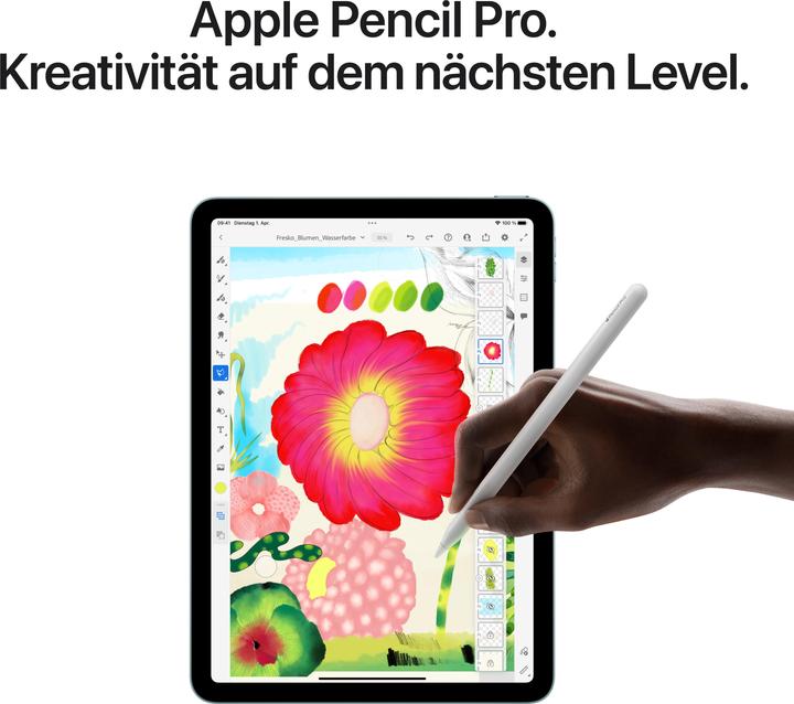 Produktbild Apple iPad Air 11 2025 (M3) (nur WLAN, 11", 256 GB, Starlight)