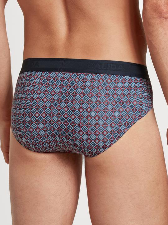 Produktbild Calida Herren Slip "Grafic Cotton" ziegelrot (L)