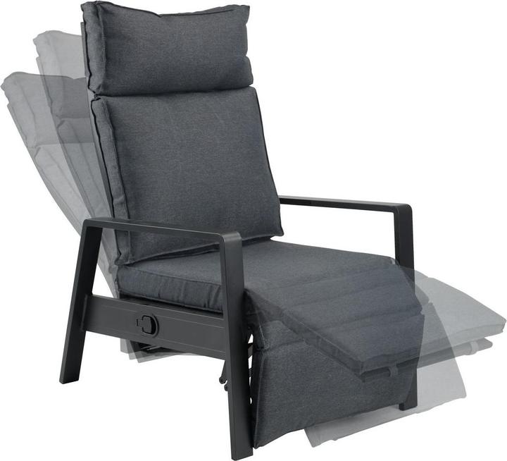 Actual product image JYSK 3795010 Garden Chair Lounge Padded Stuffed Seat Padded Stuffed Backrest