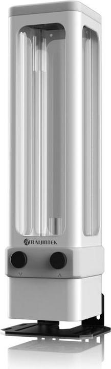 Actual product image Raijintek ANTILA D5 EVO RBW pump with expansion tank, ARGB - white