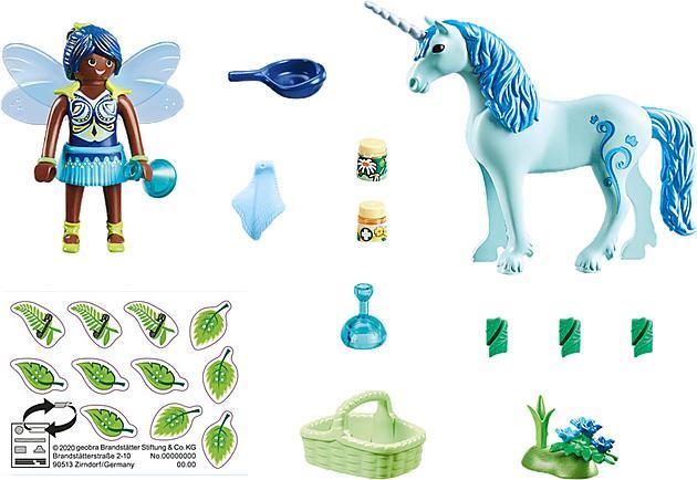 Actual product image Playmobil Unicorn with Healer Fairy (70656)